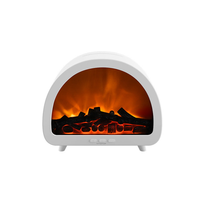 Fireplace Flame Aroma Diffuser Desktop Remote Control Colorful Atmosphere Light