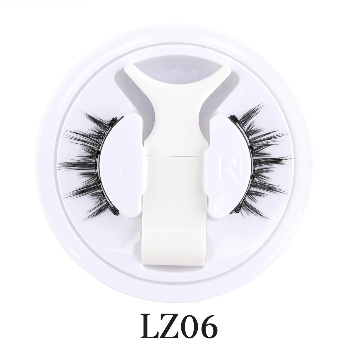 Lanjinglin 3D Magnetic False Eyelashes Tweezer Set Cosmetics Natural Mink False Lash Professional Eyelash Extension Makeup Tool