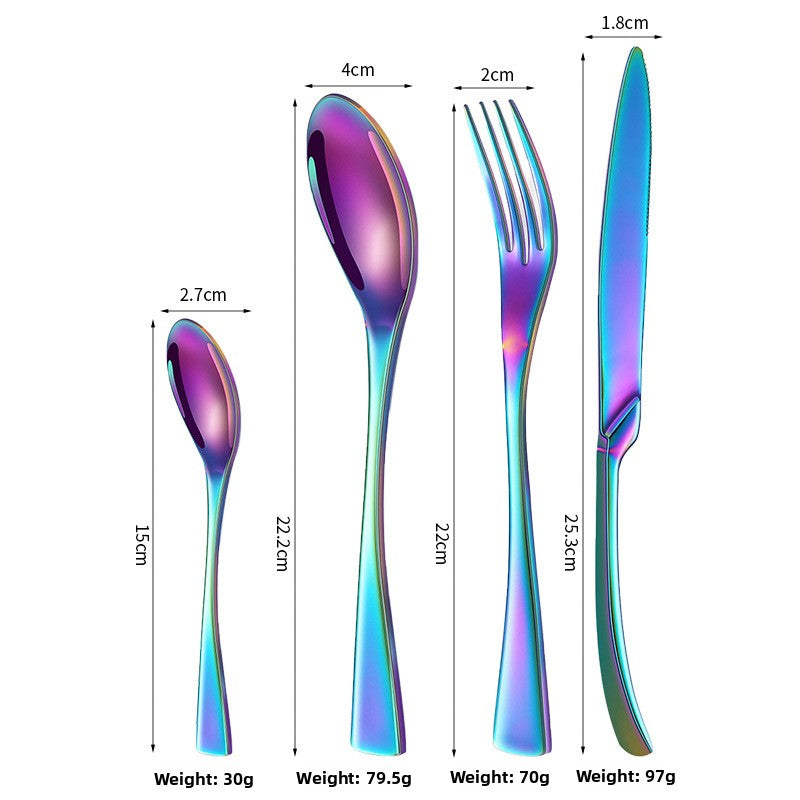 stainless cutlery set