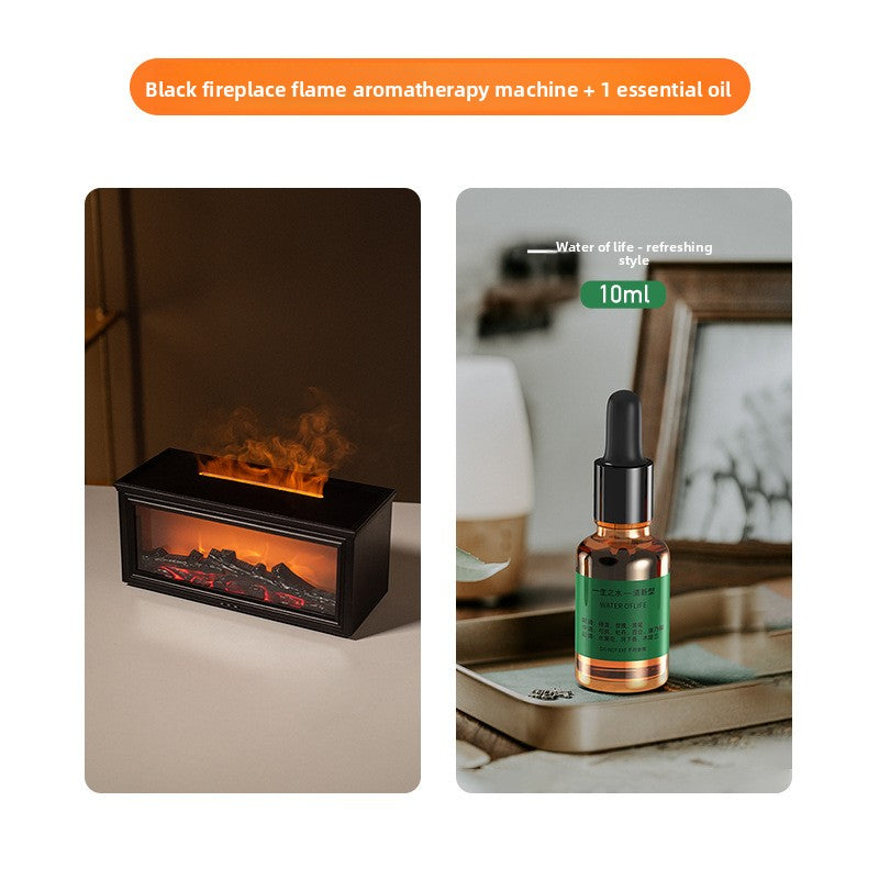 European-style flame aroma diffuser