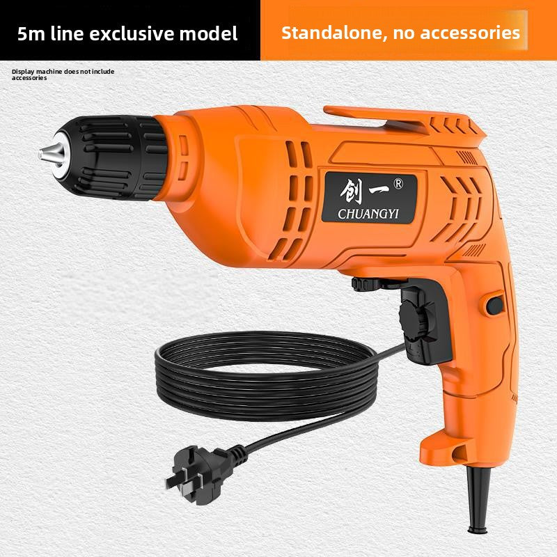 Multifunctional Electric Hand Drill for Home and Industrial Use