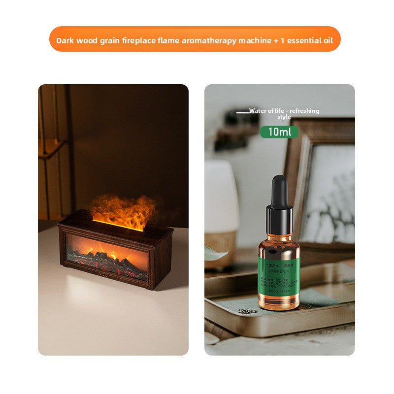 European-style flame aroma diffuser