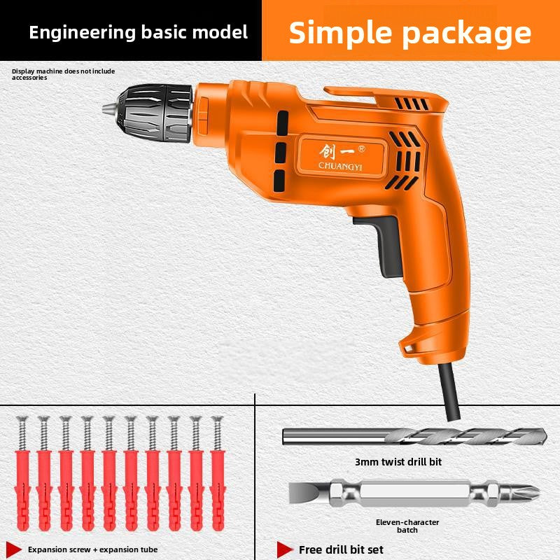 Multifunctional Electric Hand Drill for Home and Industrial Use