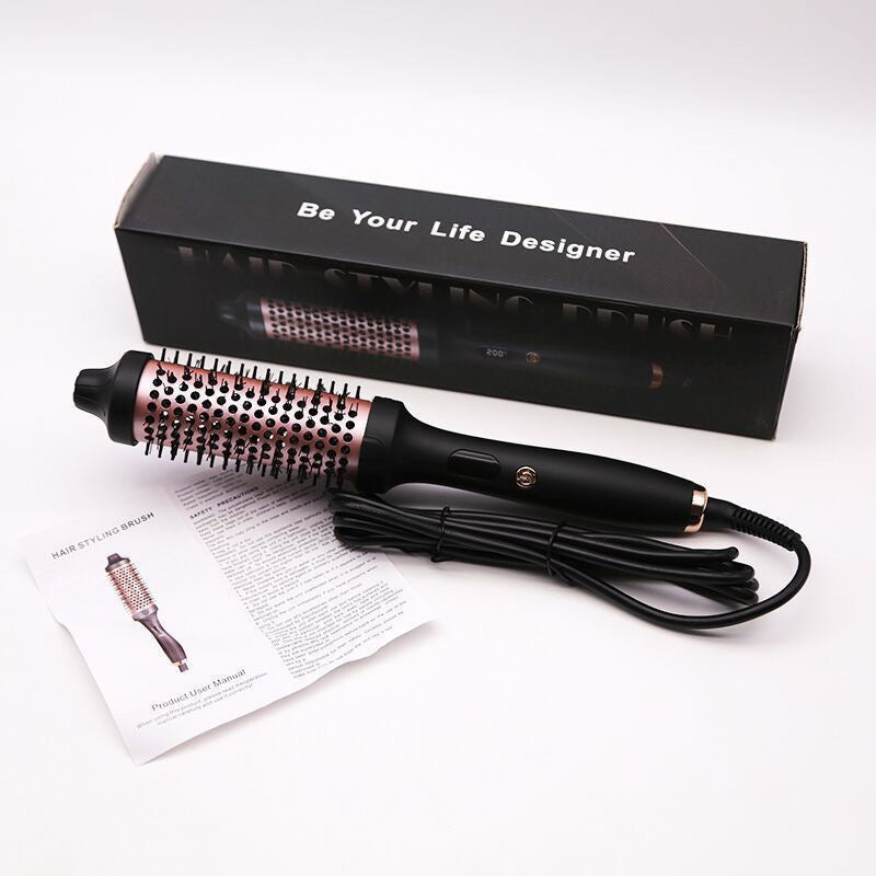 Professional Ionic Hair Straightener and Curling Iron Comb