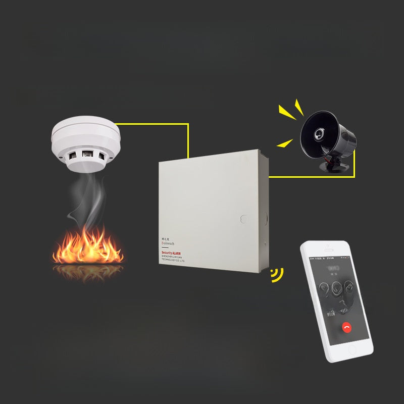 Wireless smoke detection