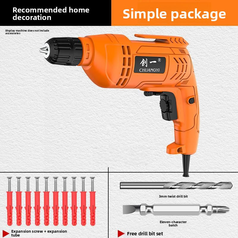 Multifunctional Electric Hand Drill for Home and Industrial Use
