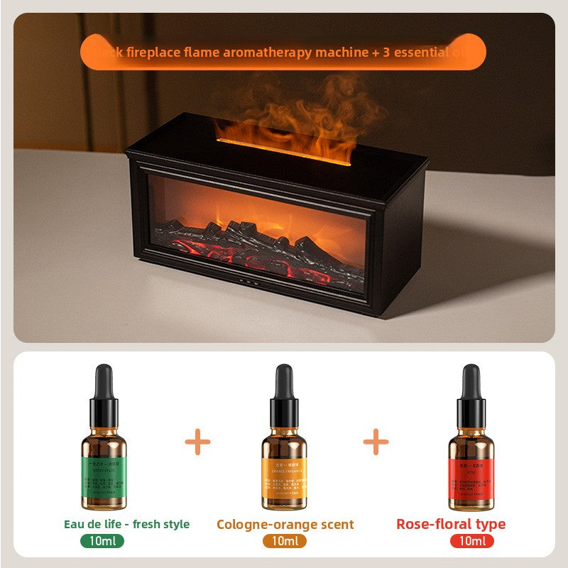 European-style flame aroma diffuser