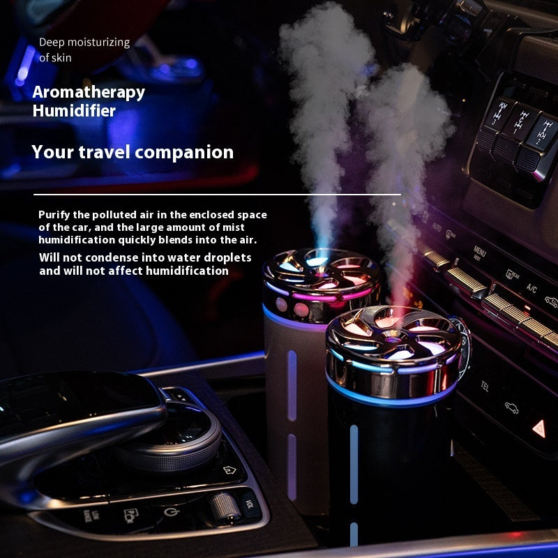 Car Humidifier Aroma Diffuser Ambience Light