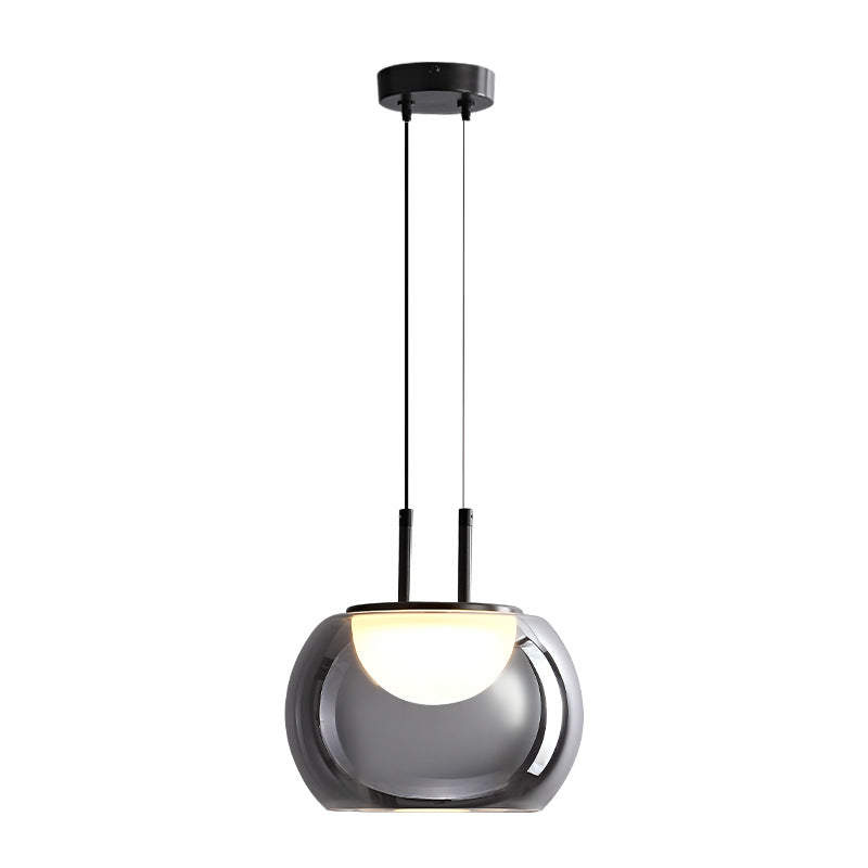 Italian minimalist glass pendant light