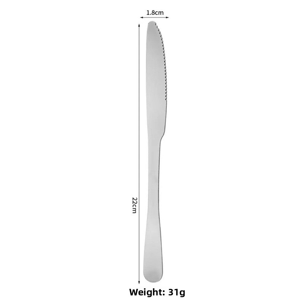 stainless cutlery set