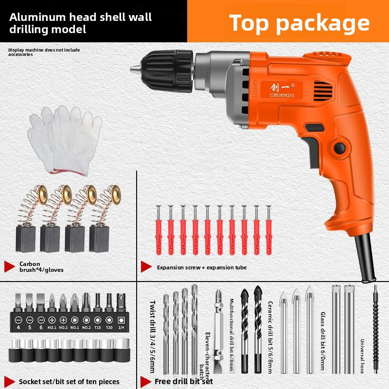 Multifunctional Electric Hand Drill for Home and Industrial Use