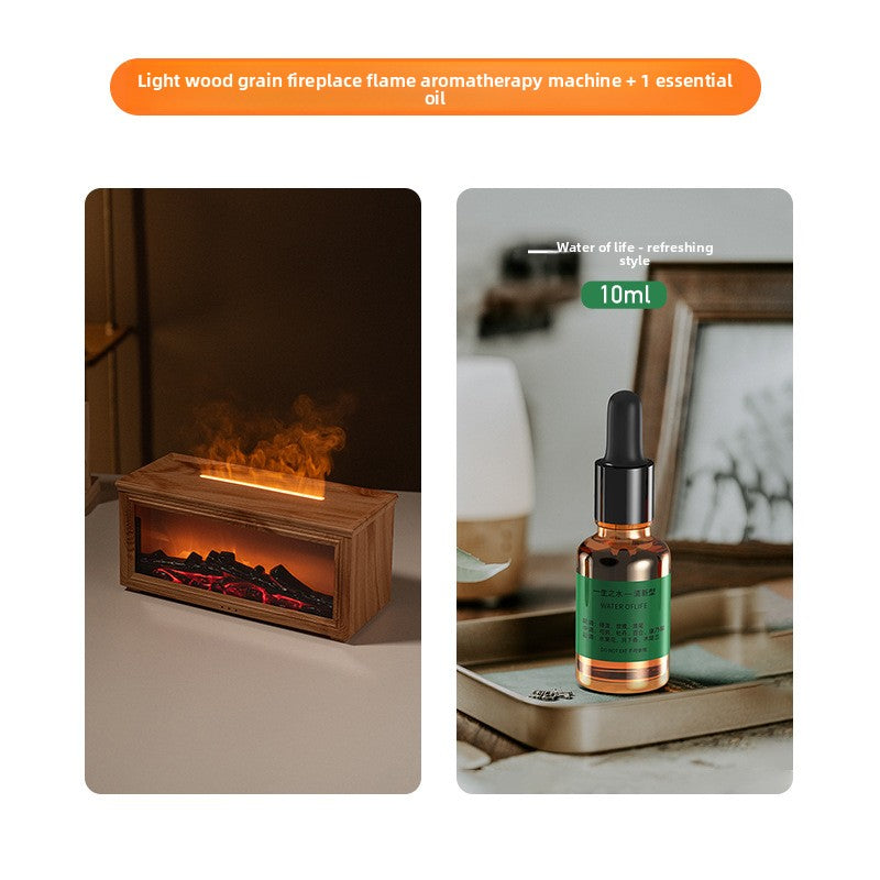 European-style flame aroma diffuser