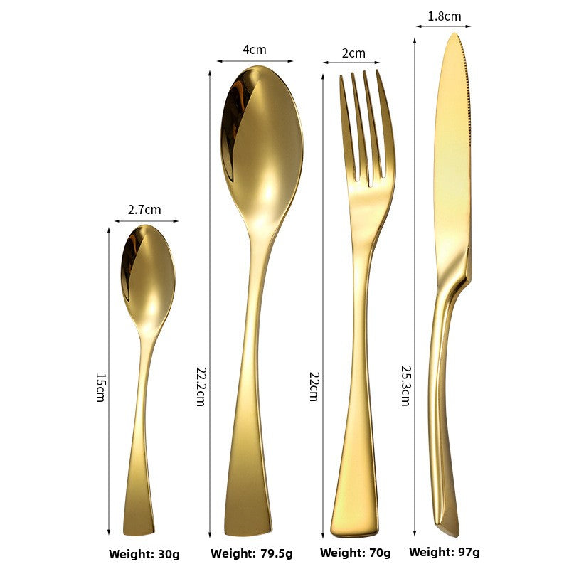 stainless cutlery set