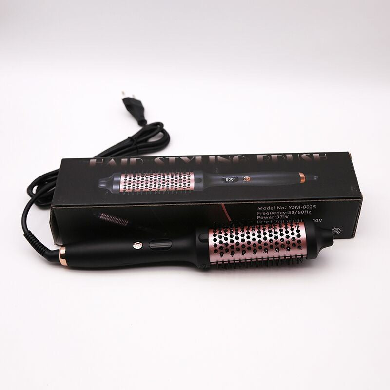 Professional Ionic Hair Straightener and Curling Iron Comb