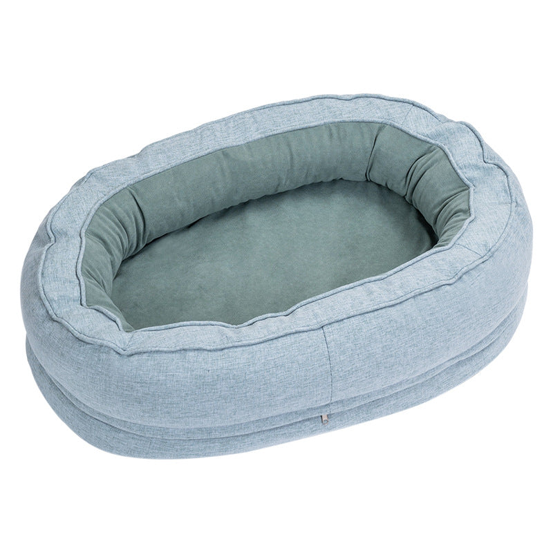 Removable and washable warm dog house
