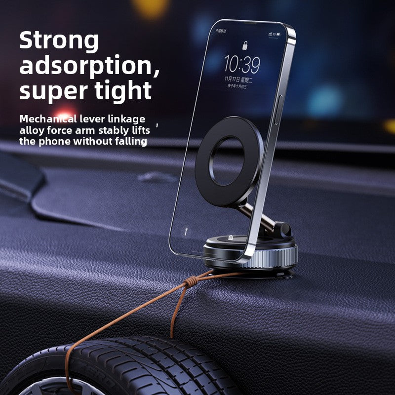 Car-mounted magnetic phone holder