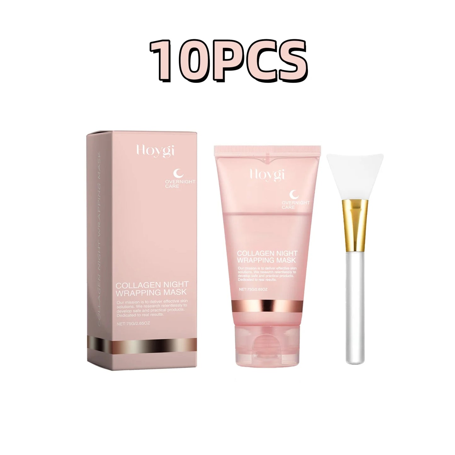 75g Hoygi Collagen Peeling Tearing Facial Mask Moisturize Nourish Beauty Skin Deep Clean Hydration Night Care Facial Mask Cream