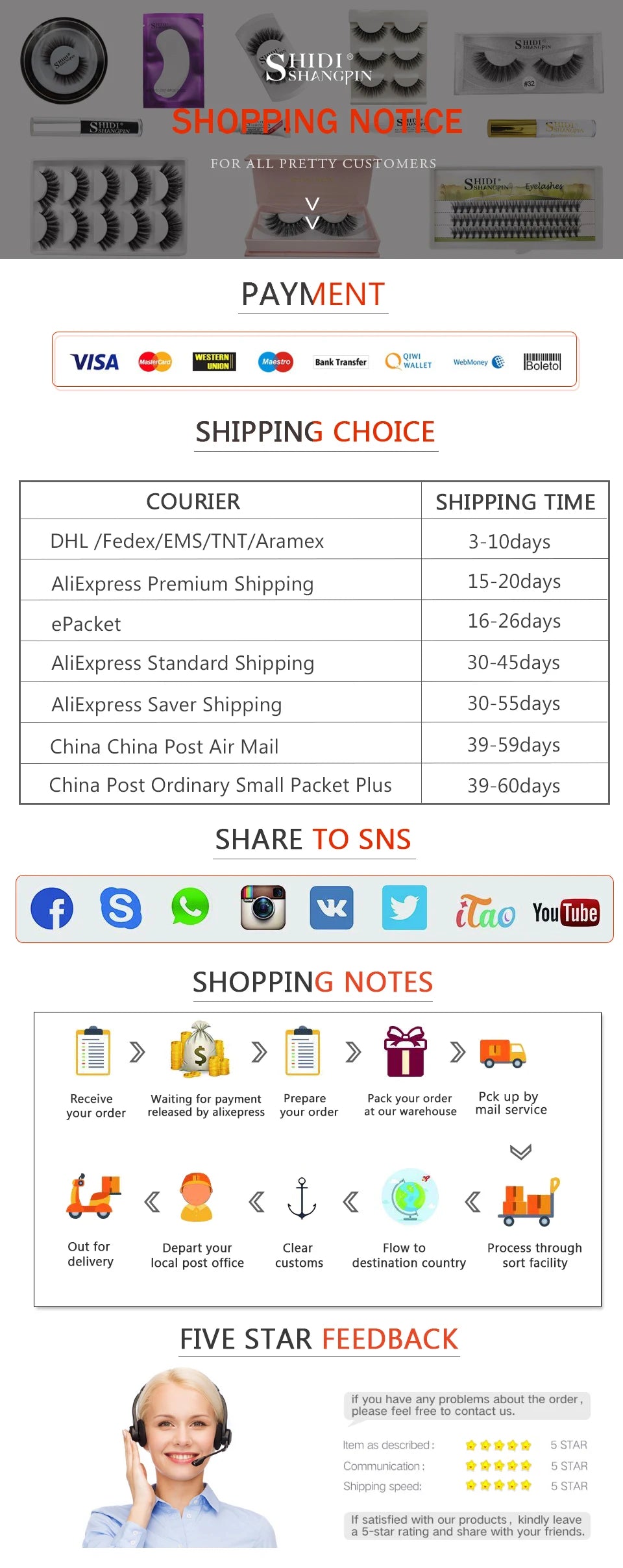 3/10 pairs Natural Lashes Mink Fluffy False Eyelashes Make up Tools Wispy Half Eyelashes 3D Cat Eye Eyelash Extensions Faux Cils