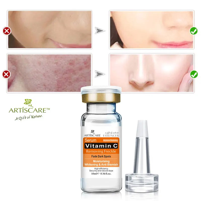 ARTISCARE Vitamin C Serum+Hyaluronic Acid Serum Aging Moisturizing Skin Care Firming Treatment Moisturizing 4PCS