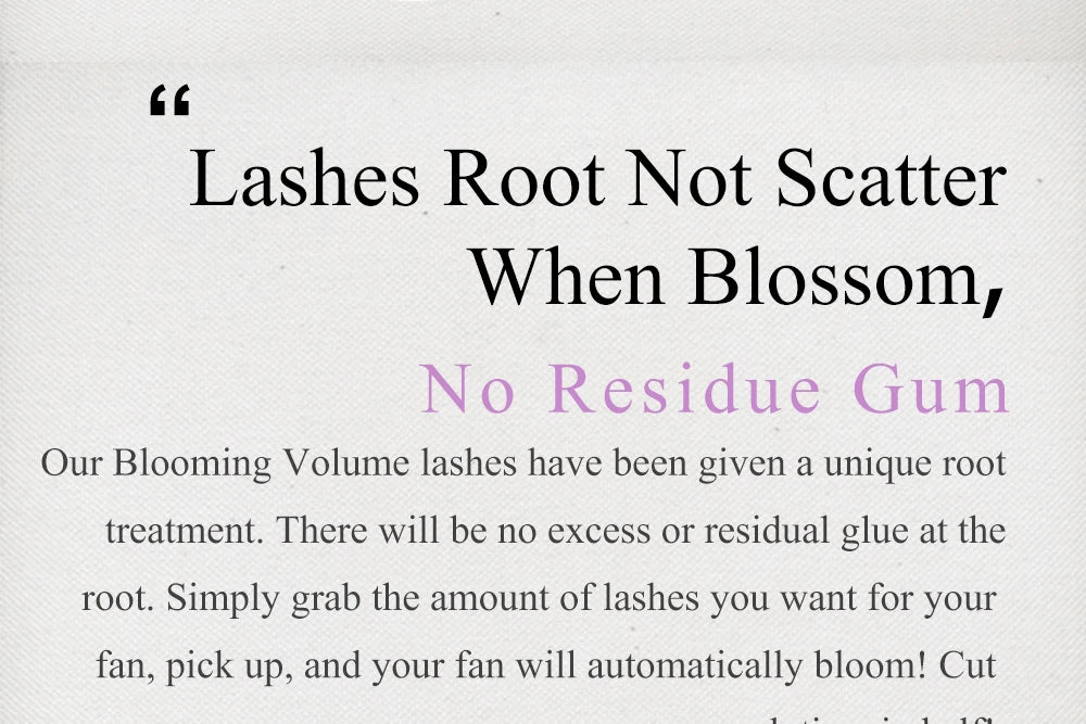 Easy Fanning Lashes 8-25mm Volume Russe Autofan Cilios Soft Professional Eyelash Extension Faux Natural Individual Eyelashes