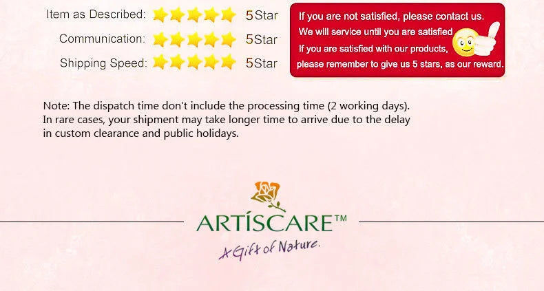 ARTISCARE Vitamin C Serum+Hyaluronic Acid Serum Aging Moisturizing Skin Care Firming Treatment Moisturizing 4PCS