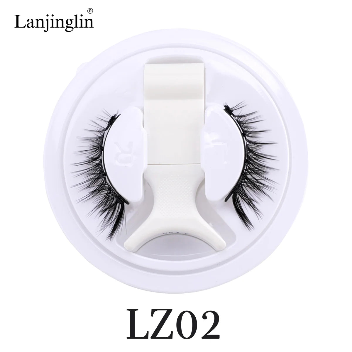 Lanjinglin 3D Magnetic False Eyelashes Tweezer Set Cosmetics Natural Mink False Lash Professional Eyelash Extension Makeup Tool