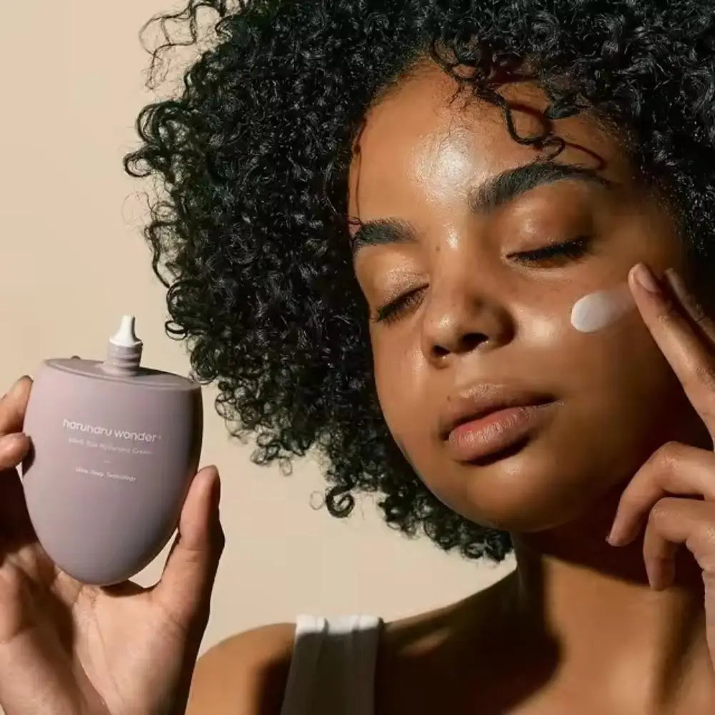 Brand Black Rice 10 Hyaluronic Acid Cream Korean Haruharu Wonder 50ml Efficient Moisturizing Fade Fine Line Toning Essence Cream