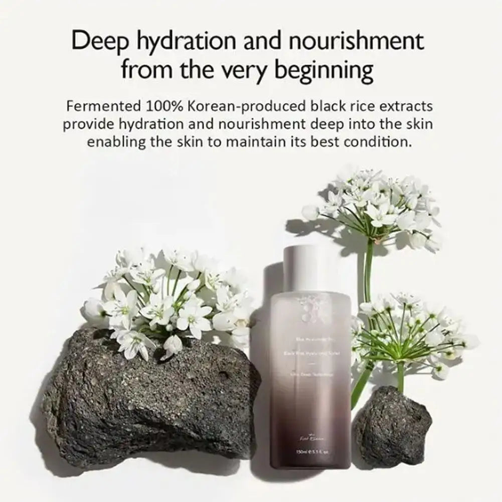 Haruharu Wonder Black Rice Hyaluronic Acid Toner Sensitive Skin Facial Moisturizing Improves Dull Skin Tone Soothing Skin Care