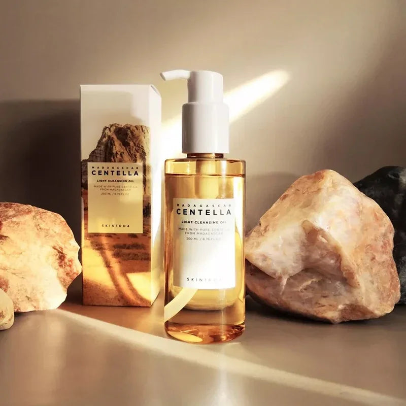 Korean Centella Skincare Ampoule Toner Cleanser Face Serum Cleaning Oil and Moisturizer Cream Skincare Kit Original Products Set