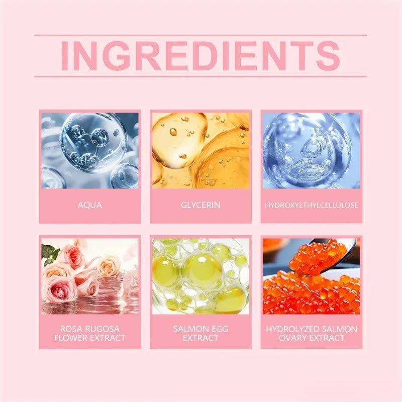 Pink One Day Serum Facial Moisturizing Balanced Water Oil Fine Pores Shrinking Soft Firm Skin Hyaluronic Acid Korean Cosmetics