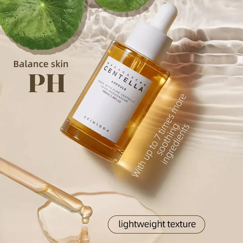 Korean Centella Skincare Ampoule Toner Cleanser Face Serum Cleaning Oil and Moisturizer Cream Skincare Kit Original Products Set