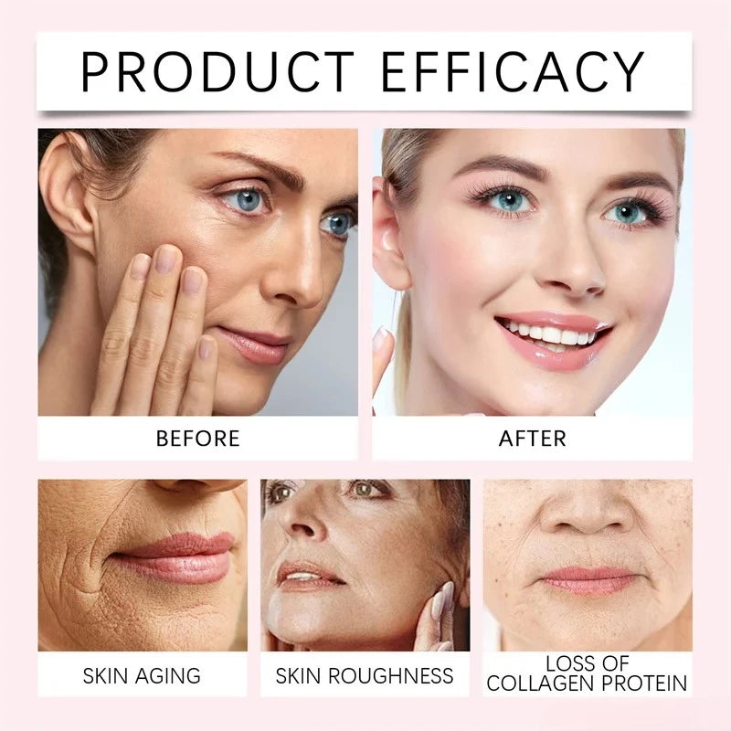 Pink One Day Serum Facial Moisturizing Balanced Water Oil Fine Pores Shrinking Soft Firm Skin Hyaluronic Acid Korean Cosmetics