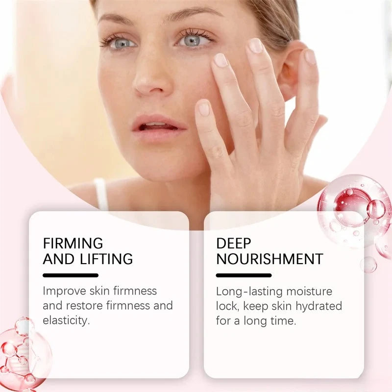 Pink One Day Serum Facial Moisturizing Balanced Water Oil Fine Pores Shrinking Soft Firm Skin Hyaluronic Acid Korean Cosmetics