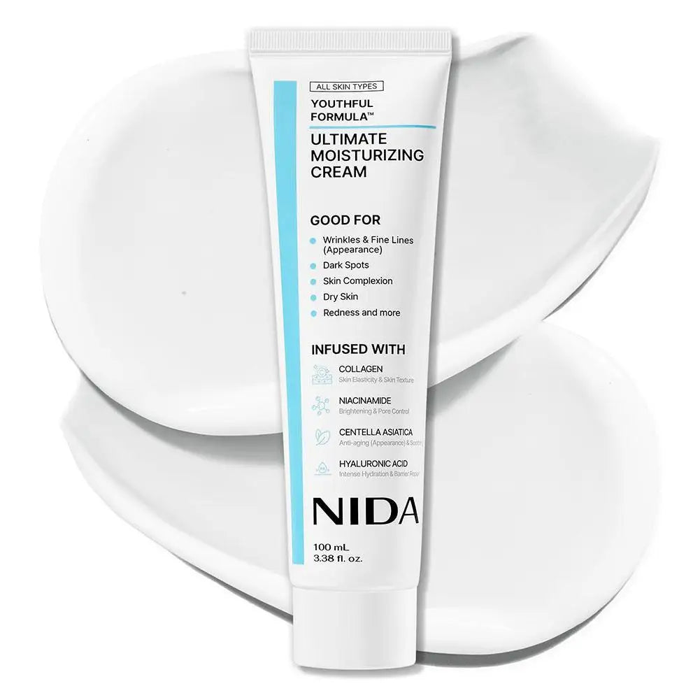 NIDA Youthful Formula™ Ultimate Moisturizing Cream Deeply Moisturizing Quick Absorption Repairing Pores Redness Korea Skin Care