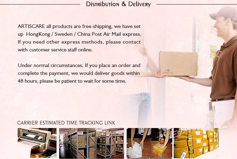 ARTISCARE Vitamin C Serum+Hyaluronic Acid Serum Aging Moisturizing Skin Care Firming Treatment Moisturizing 4PCS