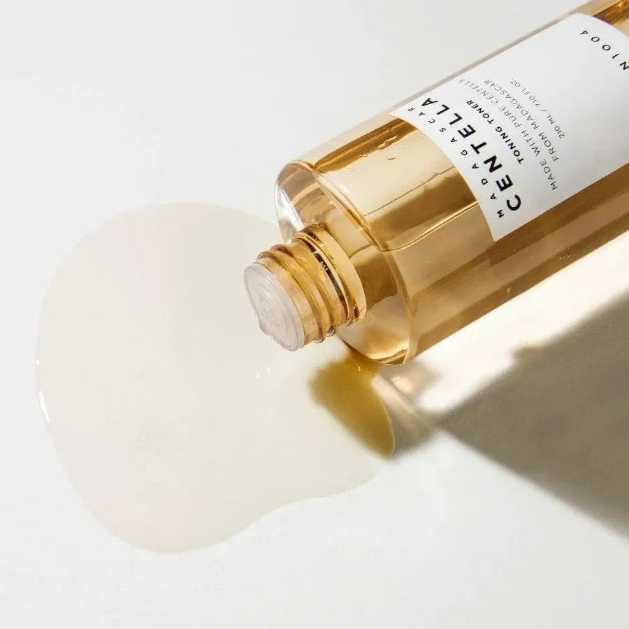 SKIN1004 Korean Skincare Set - Centella Asiatica Ampoule Essence, Light Cleansing Oil and Centella Asiatica Skincare Toner