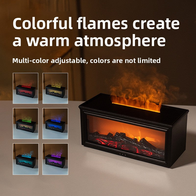European-style flame aroma diffuser
