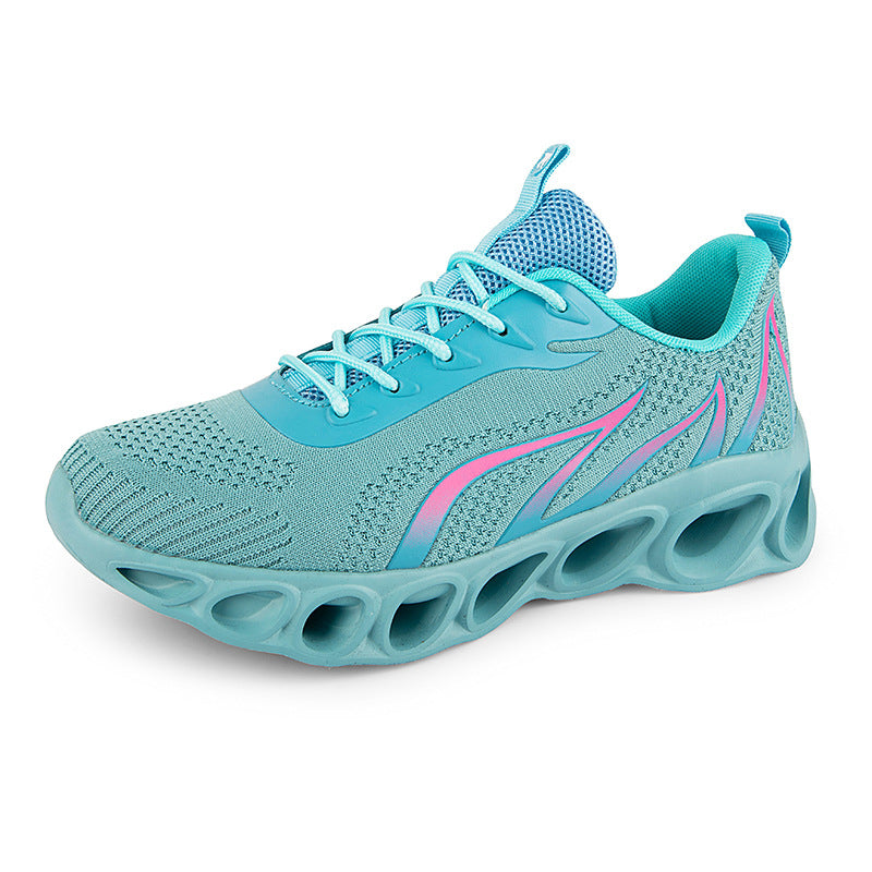 Breathable Casual Sports Shoes with Flame Design