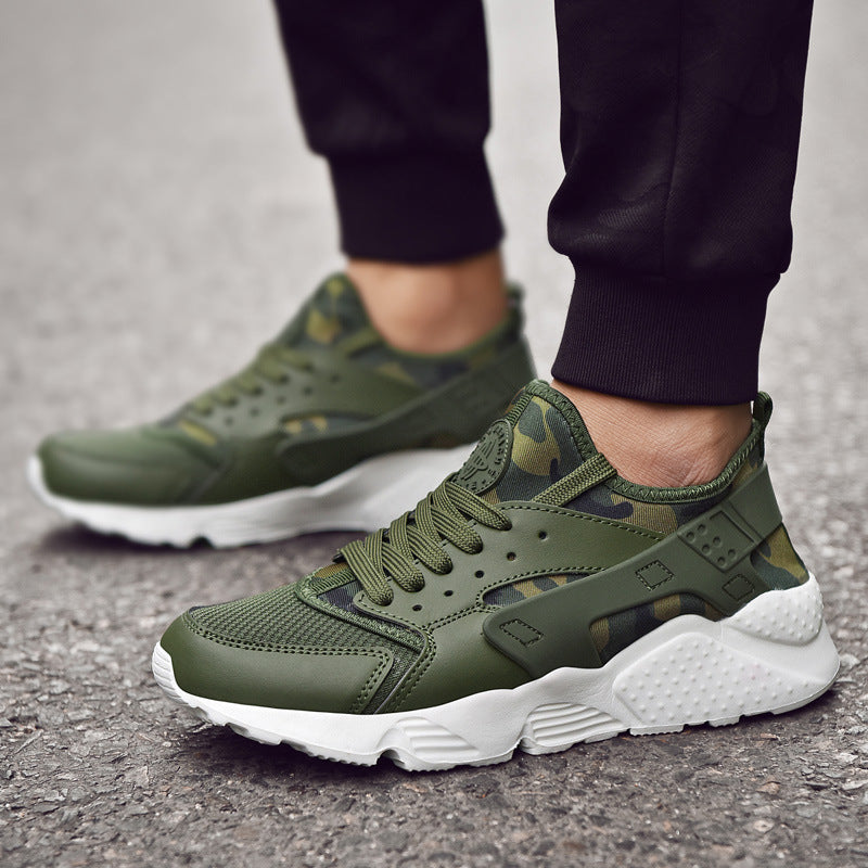 Lightweight sports shoes, thick-soled shoes