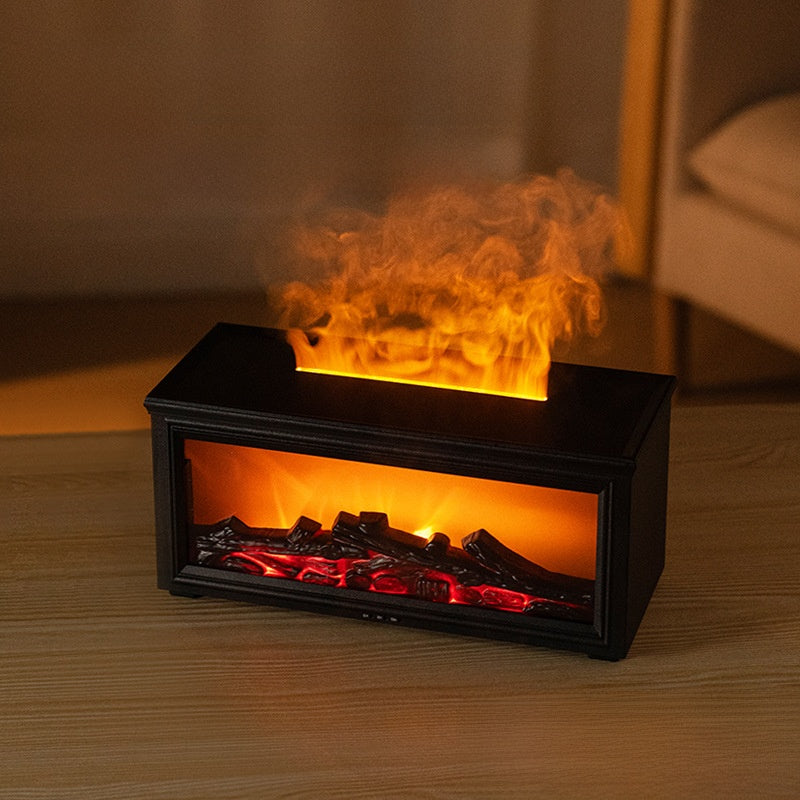 European-style flame aroma diffuser