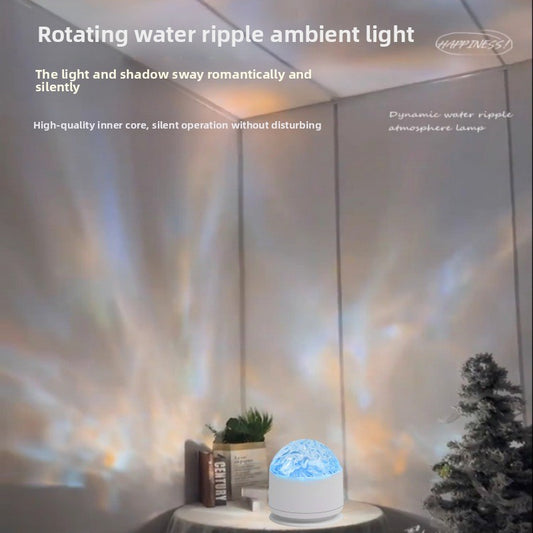 Rotating aurora light