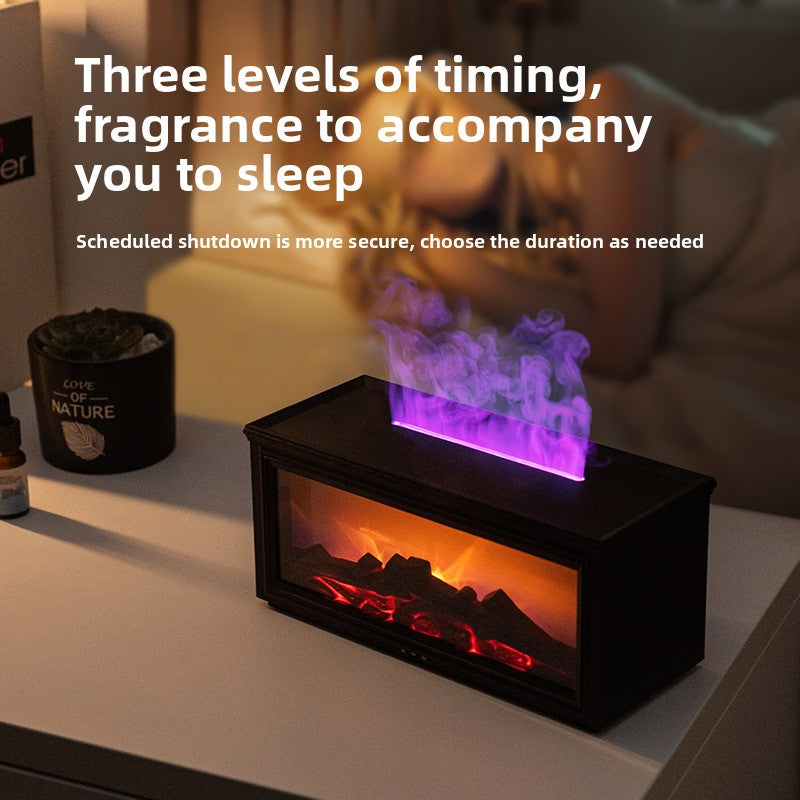 European-style flame aroma diffuser