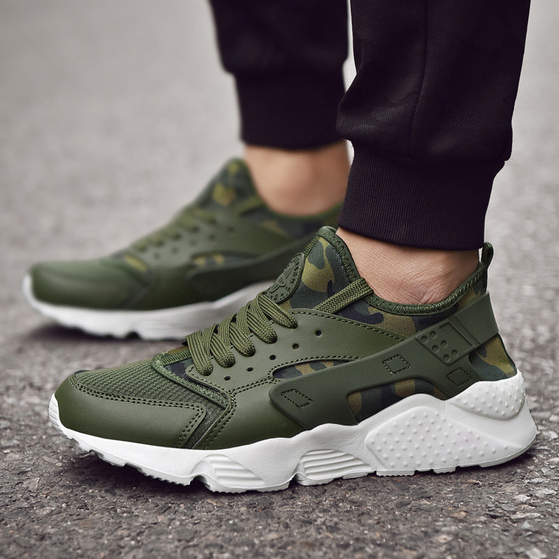 Lightweight sports shoes, thick-soled shoes